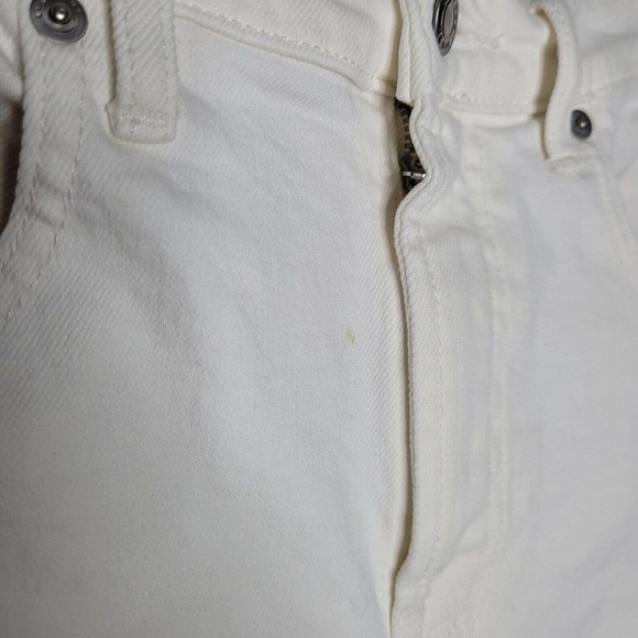 Everlane The Cheeky Jean Womens Size 27 Ankle Crop White High Rise ivory - Picture 4 of 10